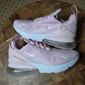 RARE Nike Air Max 270 GS Soft Pink White Youth Size 3.5Y /Women Size 5